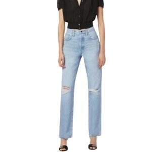 Favorite Daughter Otto Distressed Straight Leg Jeans